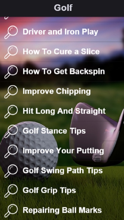 Easy Golf Tips - Golf Instruction and Tips to Improve Your Golf Swing