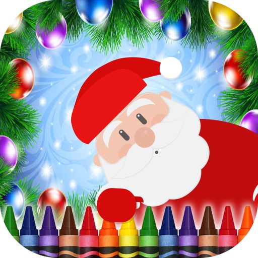 Christmas-Coloring Book iOS App