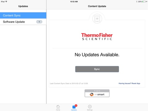 Thermo Antibody Tool screenshot 2