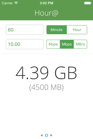 Mbps + Bandwidth Calculator screenshot 2