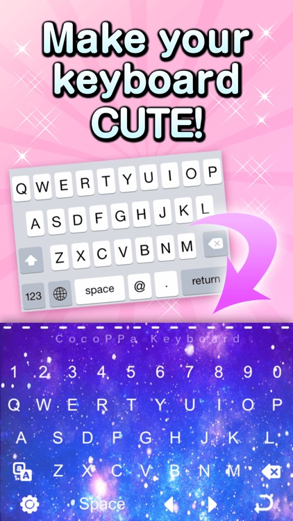 Customized skin+Emoji CocoPPa Keyboard