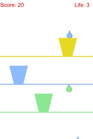 Collect Colorful Raindrop With Glass Cup at Finger Tip screenshot 2