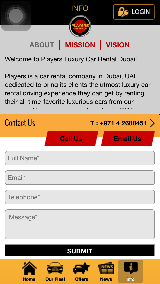How to cancel & delete Players Car Rental from iphone & ipad 4