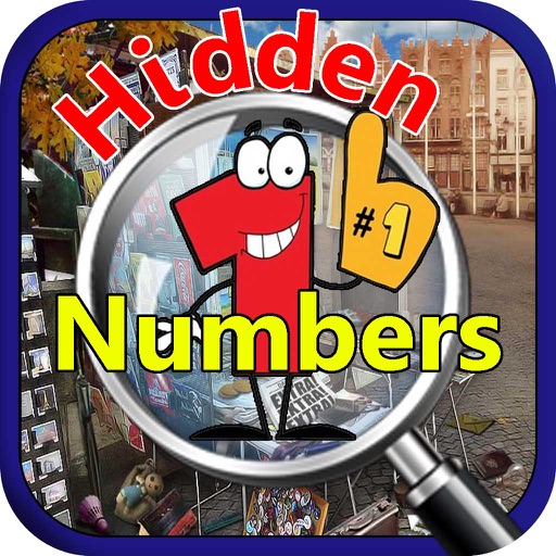 Hidden Numbers 4 in 1 Game, Apps