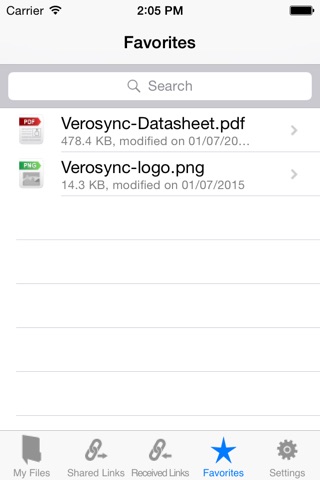 Biscom Verosync screenshot 4