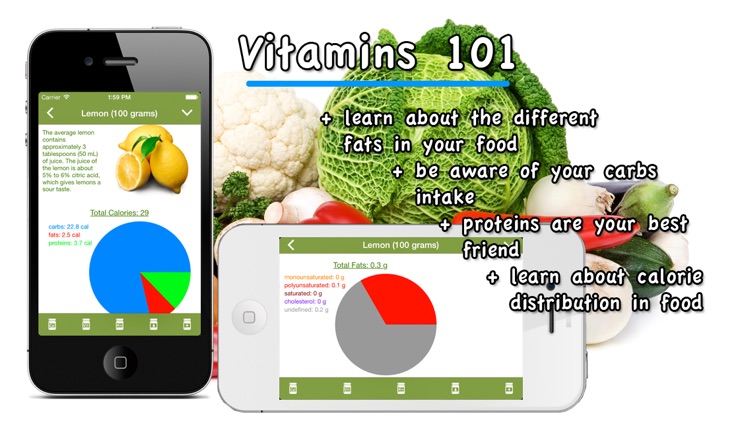 Vitamins 101, the food encyclopedia screenshot-3