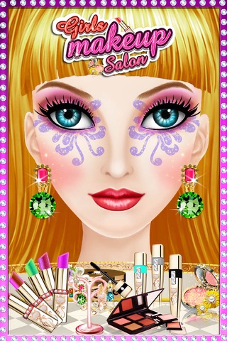 Girls Makeup Salon - Face & Eyes Makeover in Mommy Beauty Fashion Salon screenshot 4
