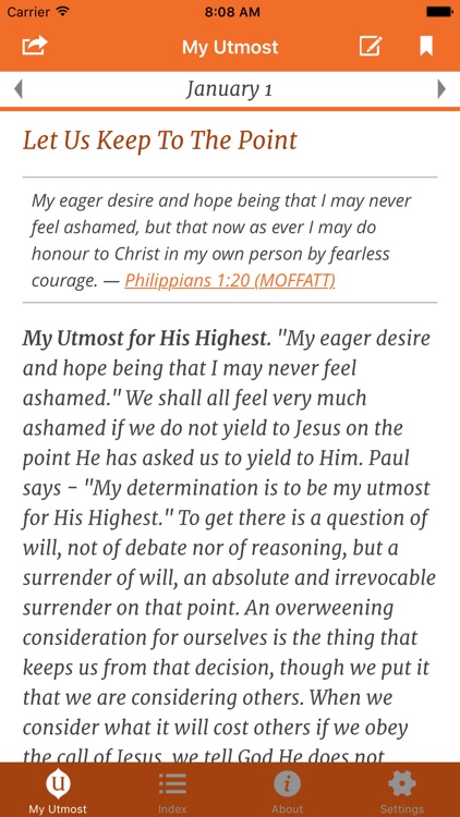 My Utmost Classic