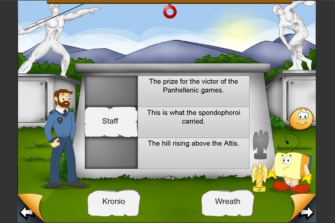 Smarty goes to ancient Olympia LITE screenshot 2