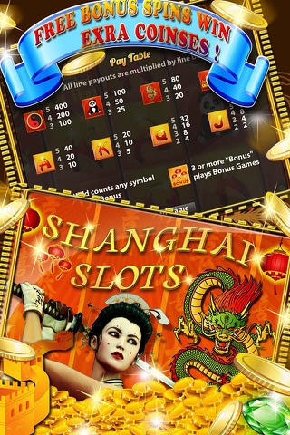 Shanghai Madness Slots-An Adventurous 'N' Magical Casino Slots Game Reels for fun loving people screenshot 2