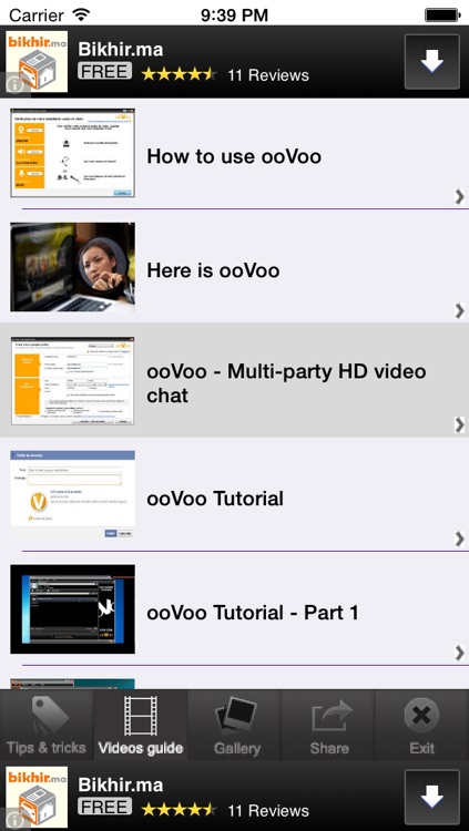 Guide for ooVoo