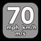 Application is a free simple speedometer which allows you convert your current speed to mph, km/h or m/s