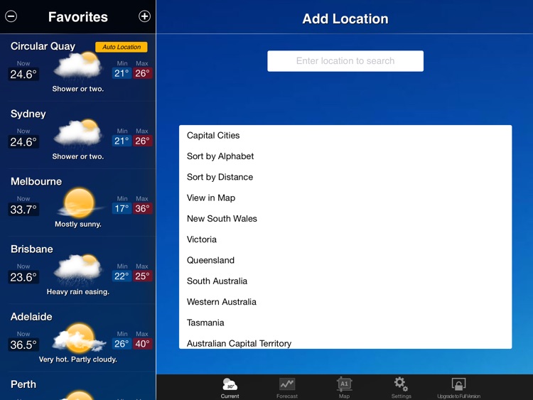 AUS Weather for iPad screenshot-4