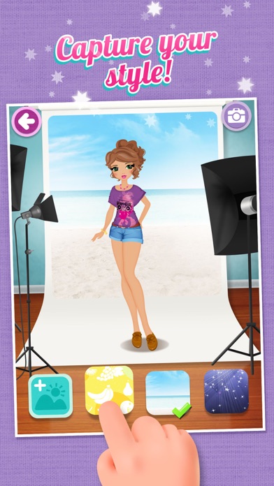 How to cancel & delete Glamour Girl™ - T-Shirt Designer from iphone & ipad 3