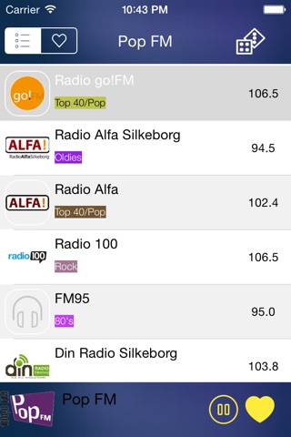 Radio - Radio Danmark screenshot 4