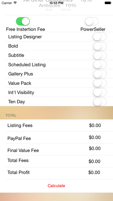 How to cancel & delete eBay Fee Calculator (U.S) from iphone & ipad 3