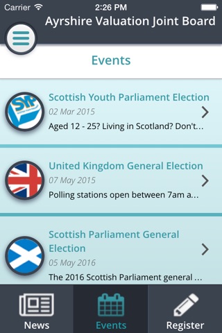 Ayrshire Voter Registration screenshot 3