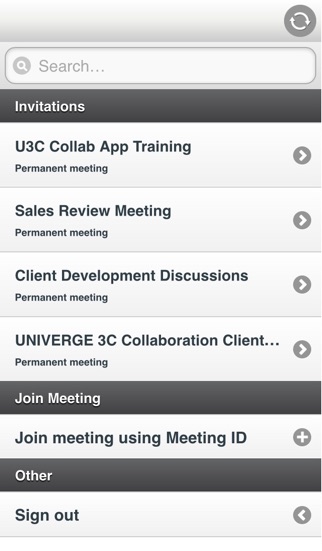 How to cancel & delete UNIVERGE 3C Collaboration Client from iphone & ipad 2