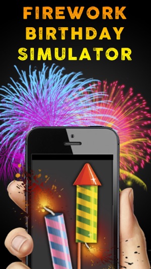 Firework Birthday Simulator