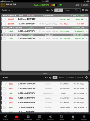 BANK 3/4 Forex HD screenshot 4