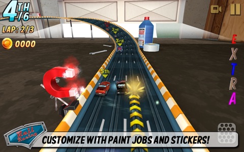 Rail Racing Free screenshot 4