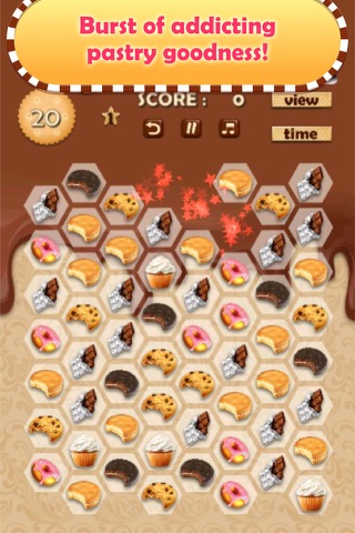 Crazy Cookie Sweet Shop - Match that Puzzle! screenshot 2