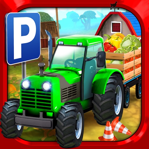 Farm Truck Car Parking Simulator - Real Tractor Driving Test Sim Racing Games iOS App