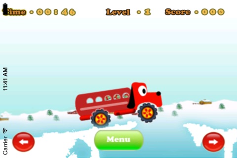 Christmas Truck - To Steer An Animal Truck in Chirstmas screenshot 4