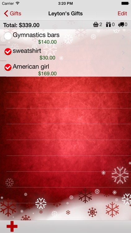 My Christmas List
