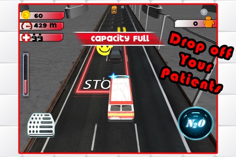 3D Rescue Racer Traffic Rush - Ambulance, Fire Truck Police Car and Emergency Vehicles : FREE GAME screenshot 3