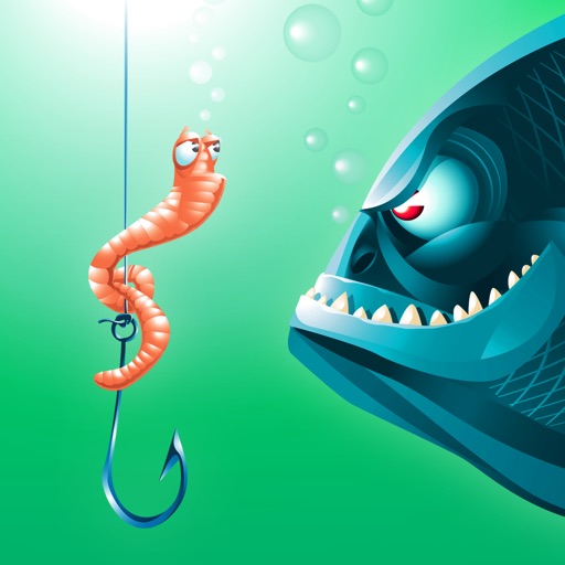 Fishing Worm Nightmare Defense - PRO - Shoot Down The Lake Monsters TD iOS App