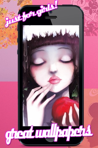 Free Cute & Glittering Girly Wallpapers screenshot 3