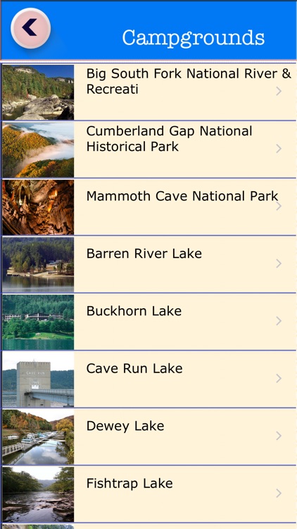 Kentucky Campgrounds & RV Parks Guide