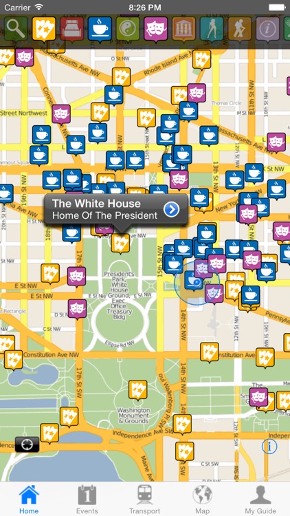 Washington DC Travel Guide Offline