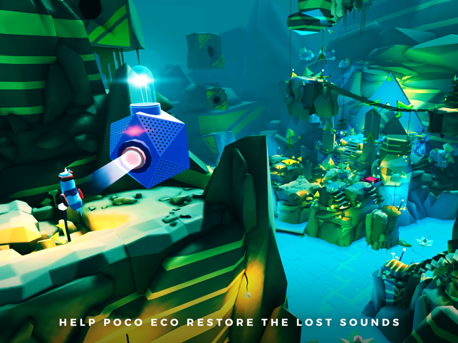 ‎Adventures of Poco Eco - Lost Sounds: Experience Music and Animation Art in an Indie Game スクリーンショット