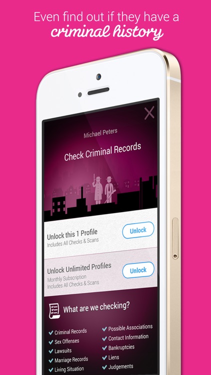 DateCheck – Safe dating, singles match, hookup app screenshot-3