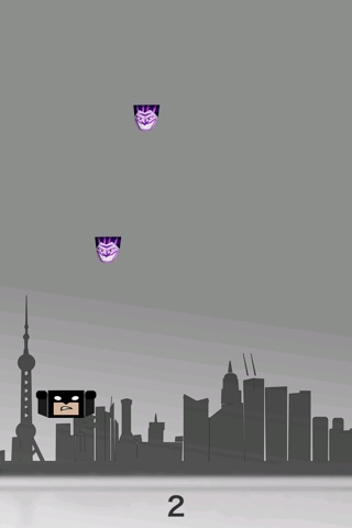 Flappy League of Heroes Bat Ball- A Play Free Justice Adventure in Gotham screenshot 2