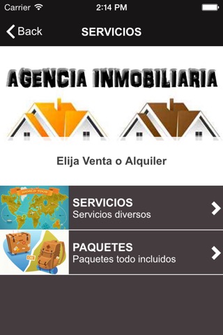 APP AGENCIA DE VIAJES screenshot 2