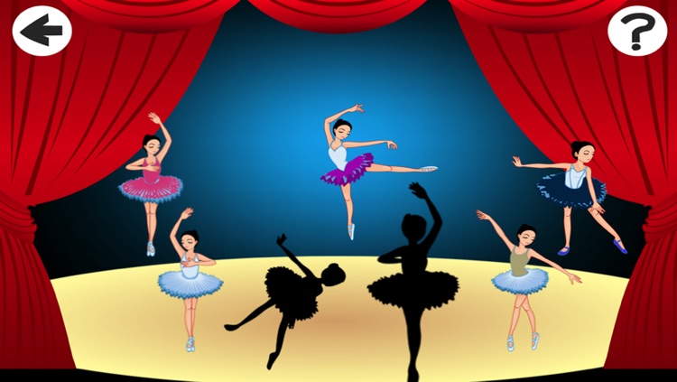 Beautiful Ballerina Game-s For Little Children & Smart Girl-s Learn-ing Puzzle and Sort-ing