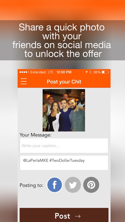 Chitter - Receive Local Freebies, Offers, Deals And Discounts While Shopping At Nearby Stores By Sharing screenshot-3