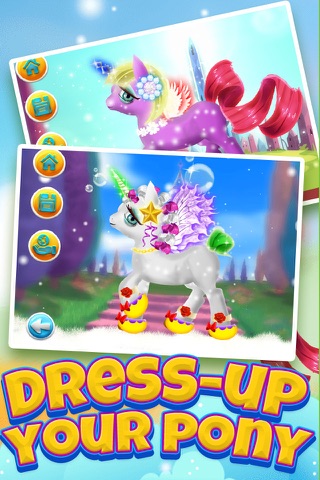 A Cute Pony Dress-Up Salon & Unicorn Fairy Makeover Spa PRO screenshot 2