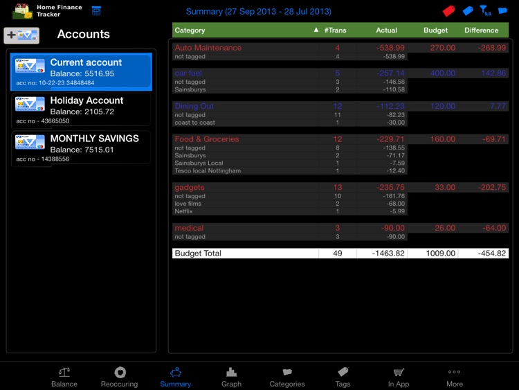 Home Finance Tracker screenshot-4