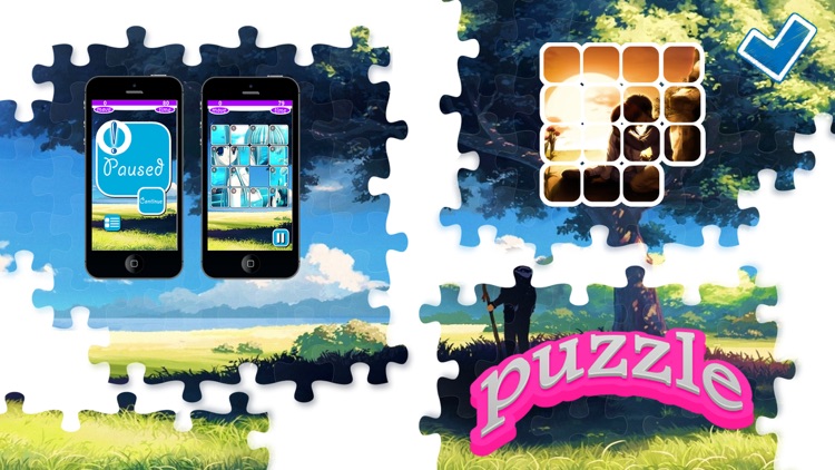 Anime Puzzles Slides