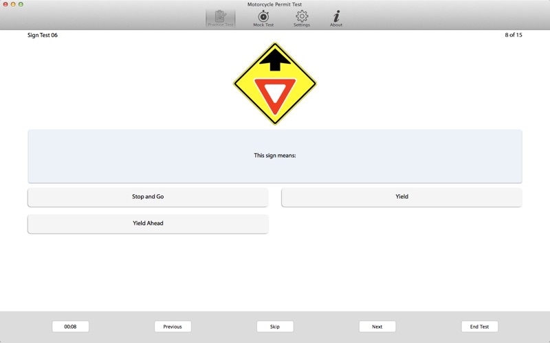 Motorcycle Permit Test thumbnail 2