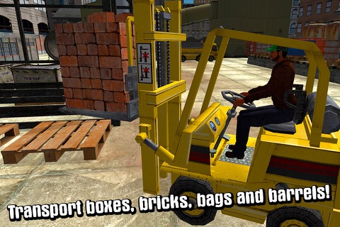 Heavy Forklift Simulator 3D screenshot 2