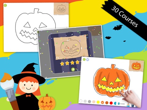Labo Halloween Drawing Lessons screenshot 2