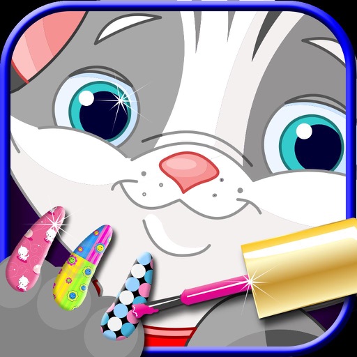 Pets Nail Salon – Free girls kids animal fashion art beauty dress up game iOS App