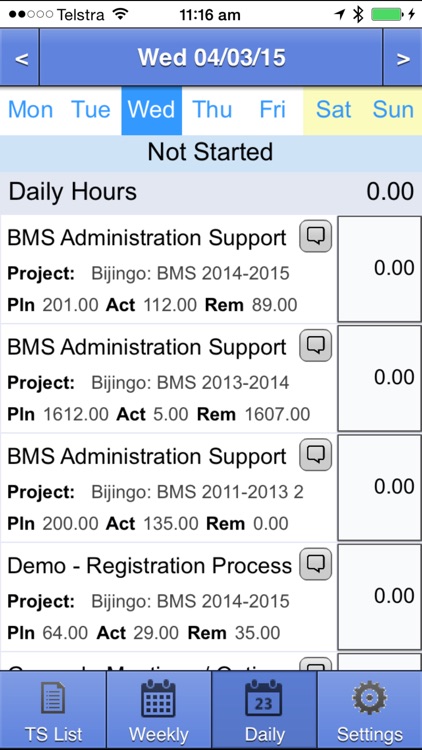 BijingoTimesheet screenshot-3