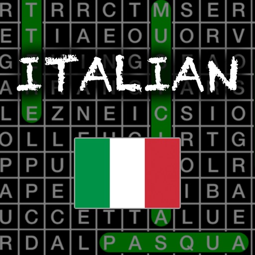 Italian Vocab Word Search iOS App