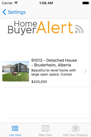 HomeBuyerAlert screenshot 2